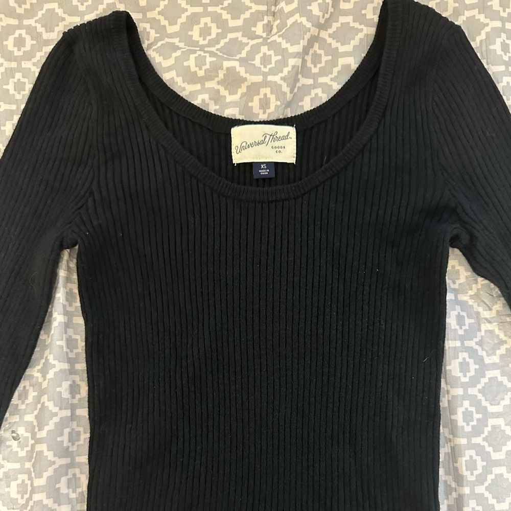 Black Long sleeve top